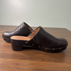 J. Jill Espresso Leather‎ Clogs